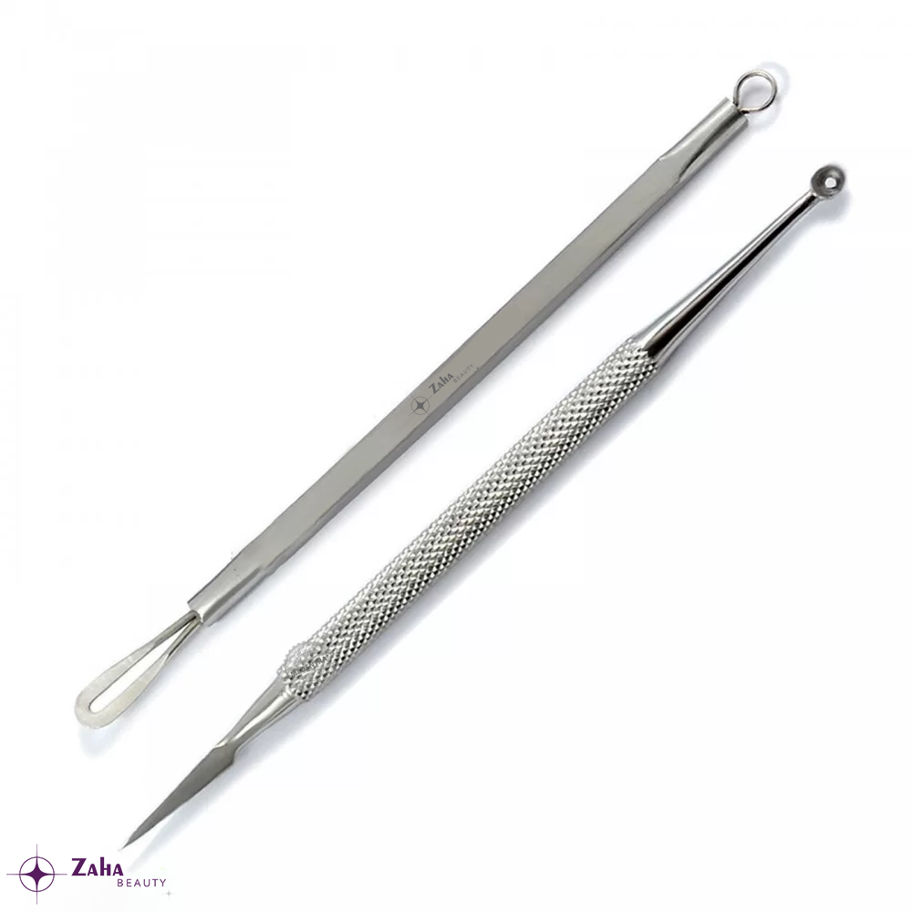 2Pcs Comedone Extractors Set